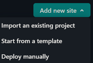 Picture of Netlify config