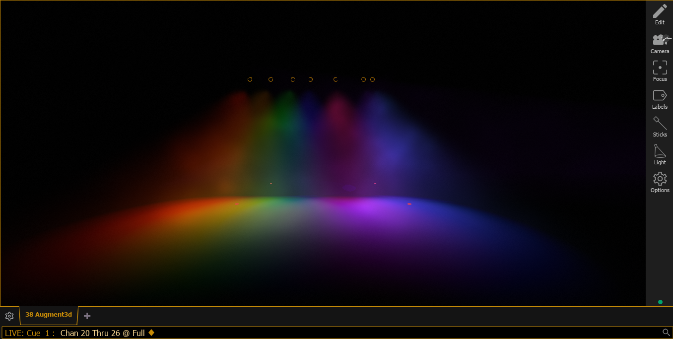 rainbow colors